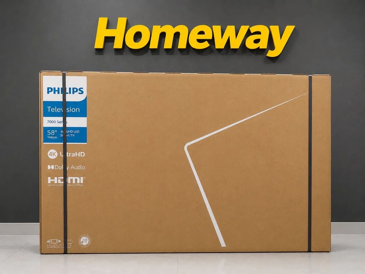 Promoção! TV 58 Philips Nova/Lacrada 