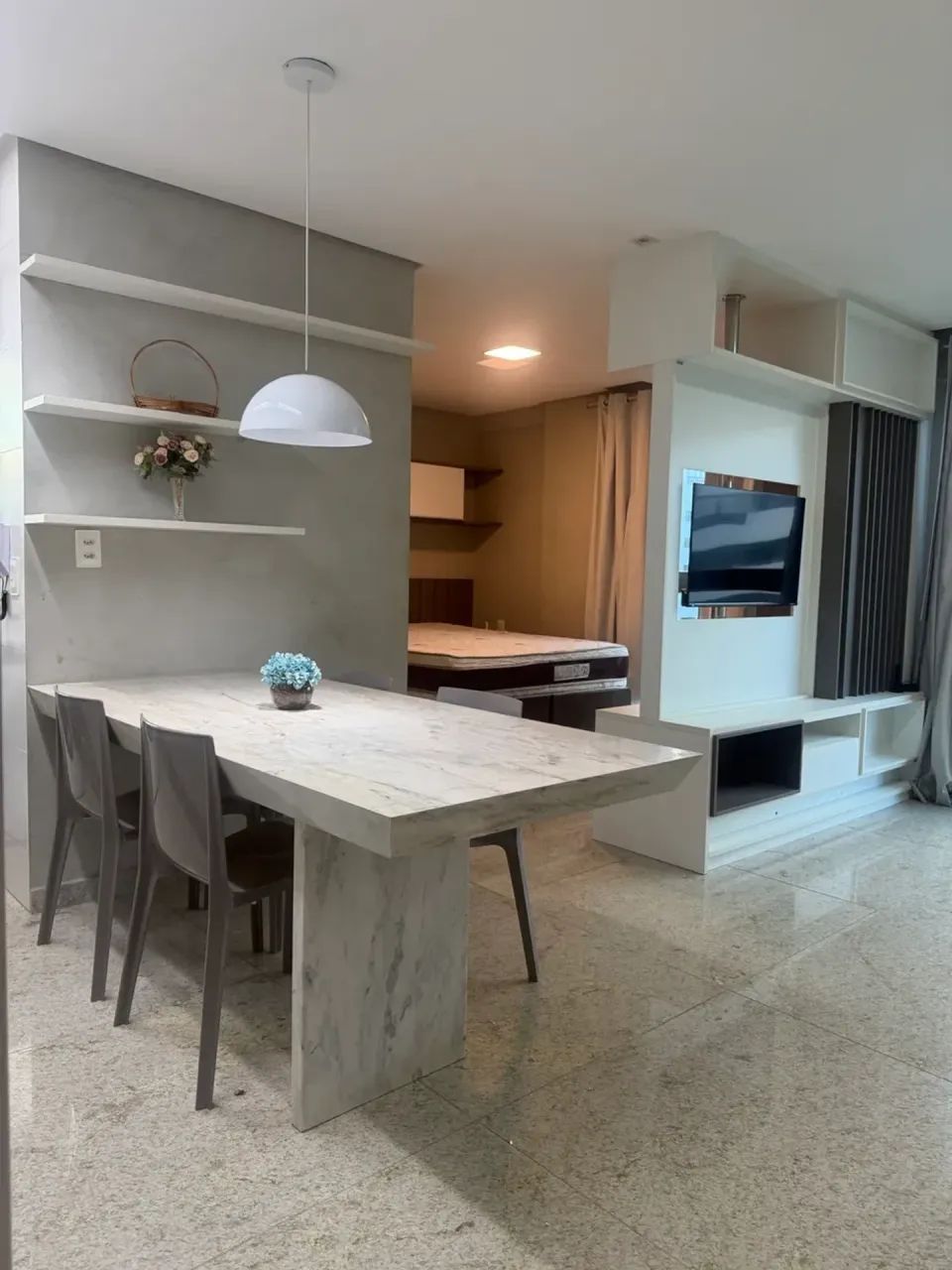 Lindo quarto e sala para alugar na Ponta Verde - Foto 3