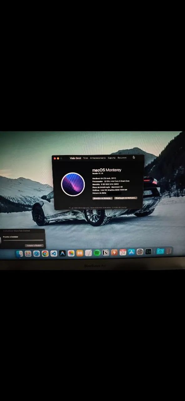 MacBook Air 13" 2017  i5 / 8 GB / SSD 128 GB - Foto 4