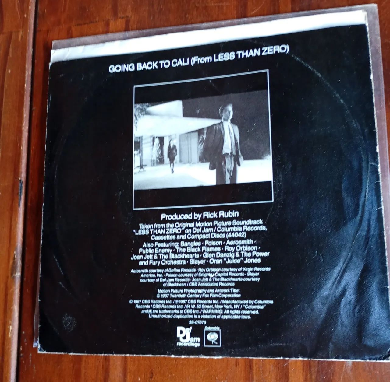 Vinil LL Cool J - Going Back to Cali Compacto 7 polegadas