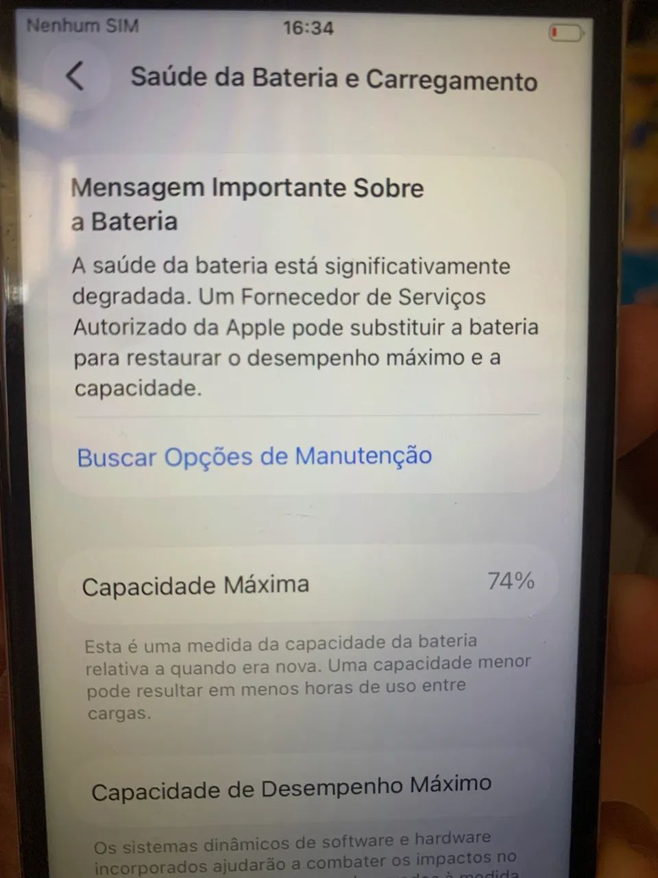 iPhone SE branco - Foto 3