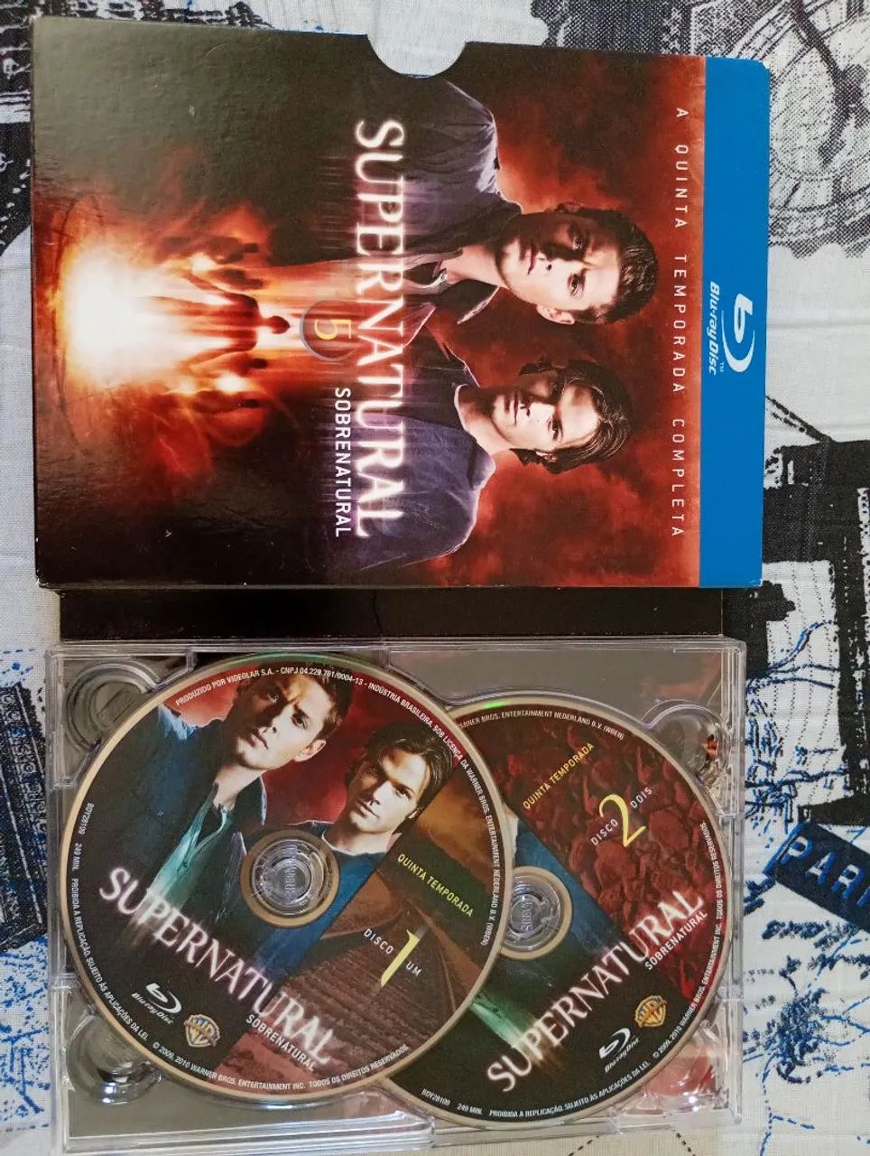 Blu-ray sobrenatural edição rara em digstek 