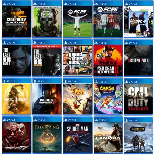 Jogos PS4 - Playstation 4