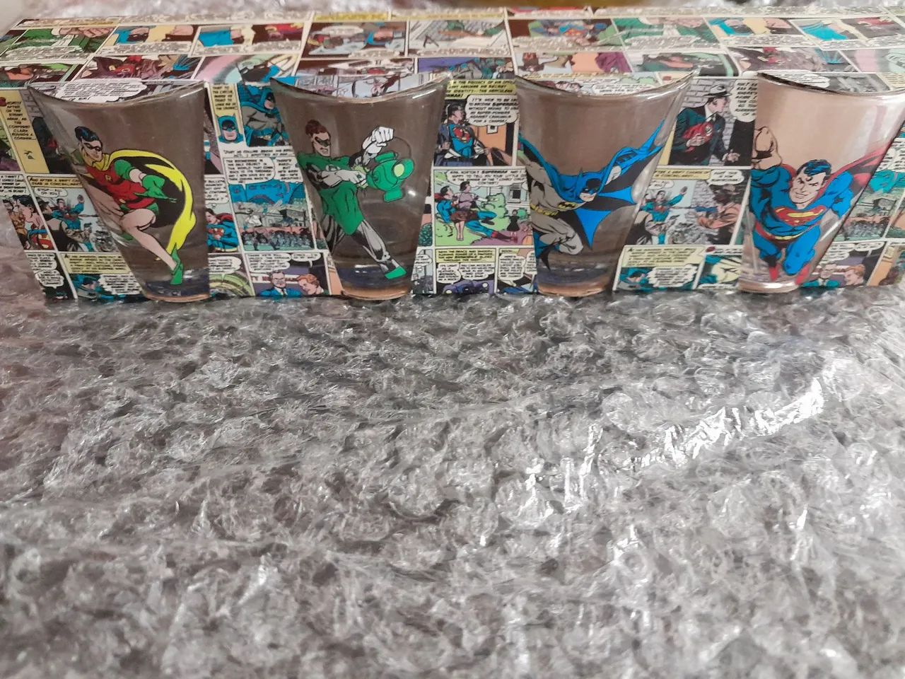 Conjunto de Copo Shots (Super Heroes) - Foto 2