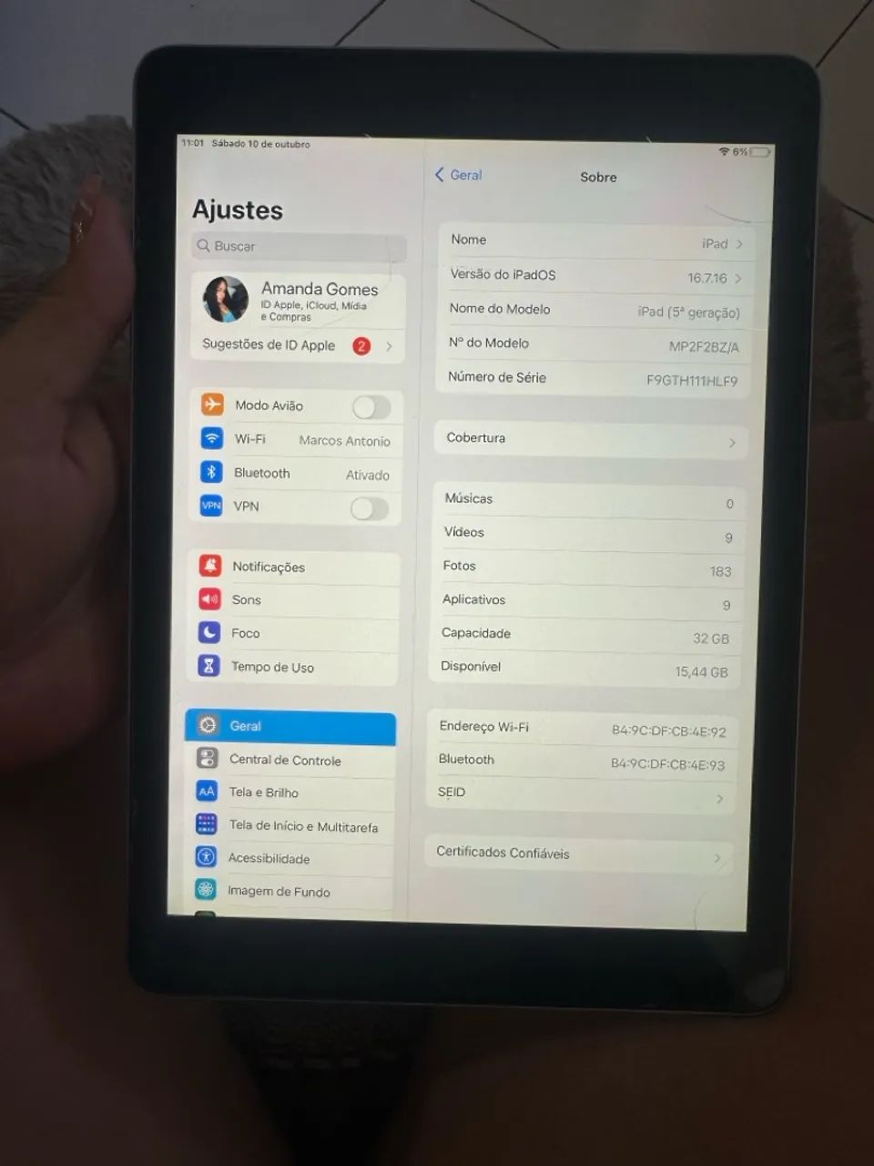 iPad geração 5 - Foto 2