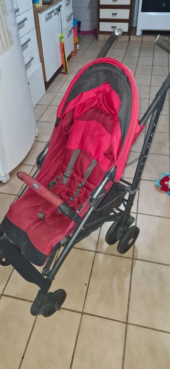 Carrinho de bebe chicco liteway ate 20kg - Foto 2