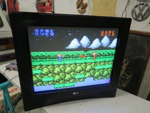 tv antiga 21 lg p game antigo - Foto 5