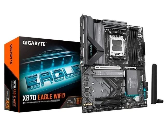 Placa Mãe Gigabyte X870 EAGLE WIFI7, AMD AM5 - NOVA -TROCO