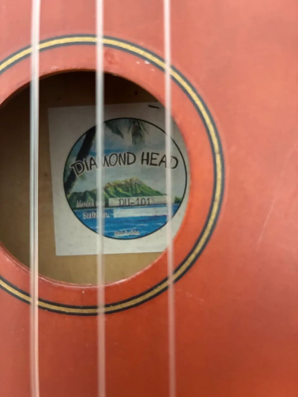Ukulele diamond head  - Foto 3