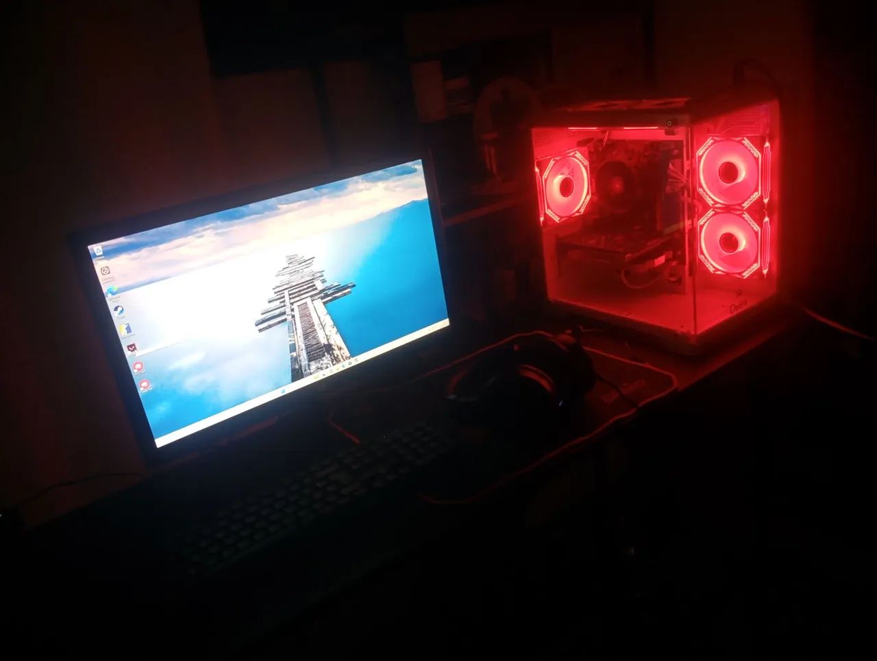 Pc gamer completo com todos os periféricos  - Foto 3