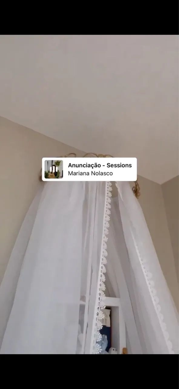 Mosquiteiro de voil para berço, macio, de qualidade. - Foto 3