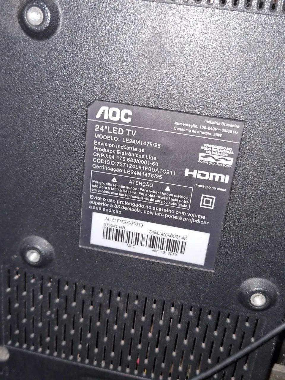Monitor AOC 24 led - Foto 4