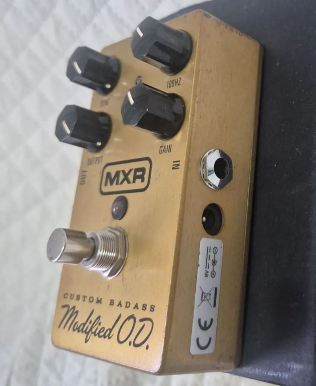 Pedal MXR Custom Modified OD Overdrive Made in USA com caixa e