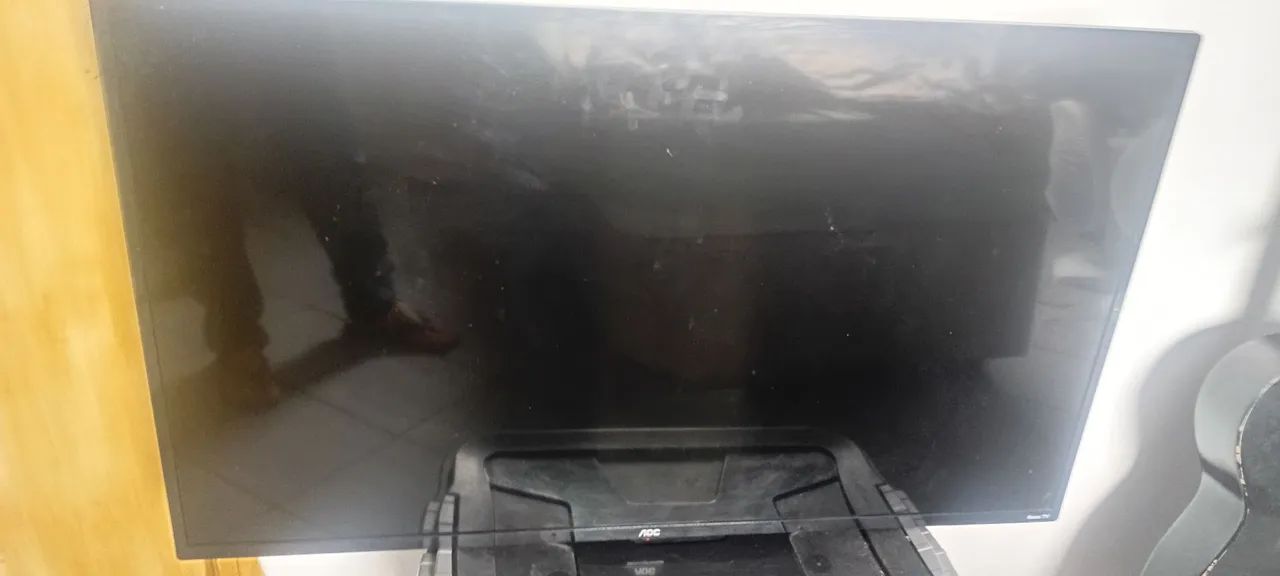 Tv AOC 43"  com defeito na imagem só tem som