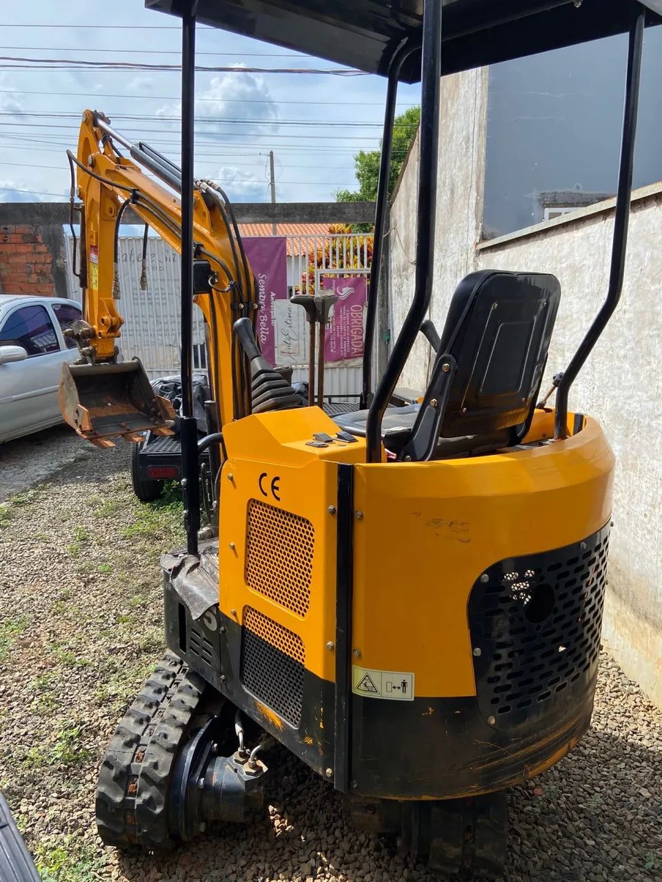 MINI ESCAVADEIRA V15 ANO 2024 - Foto 5