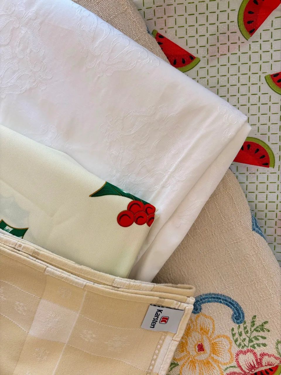 Toalha para mesa retangular 