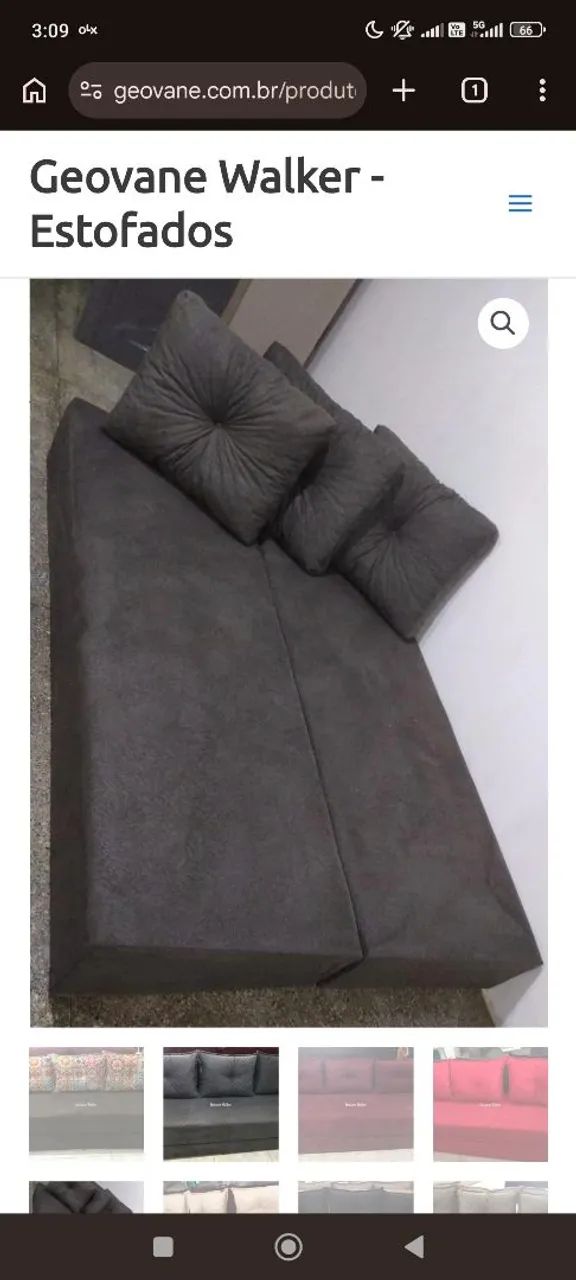 Sofa Cama Bicama 3 Lugares