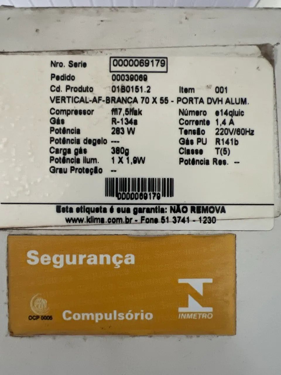Freezer expositor com porta de vidro. Ótimo estado e funcionando perfeitamente! - Foto 5