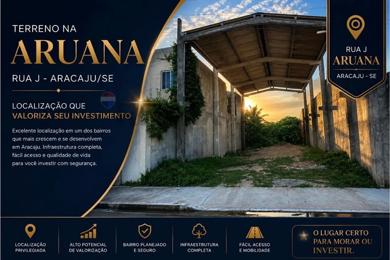 Terreno à Venda em Aruana  160 m²  Aracaju/SE | RE/MAX