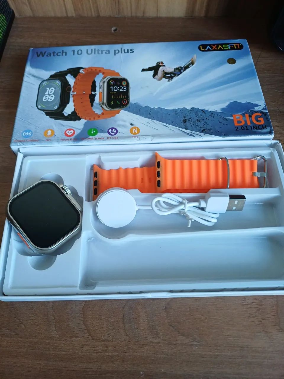 SMARTWATCH ULTRA COM PULSEIRA EXTRA 