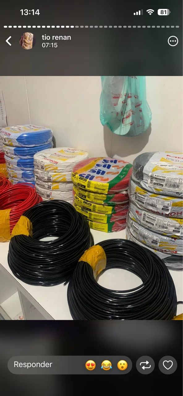 Cabos elétricos