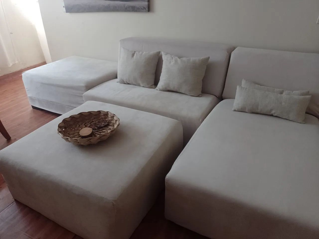 Sofás e puffs