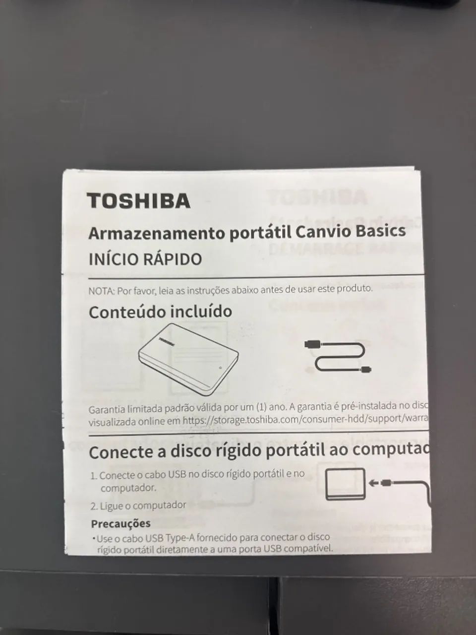 HD EXTERNO TOSHIBA 2TB - Foto 3