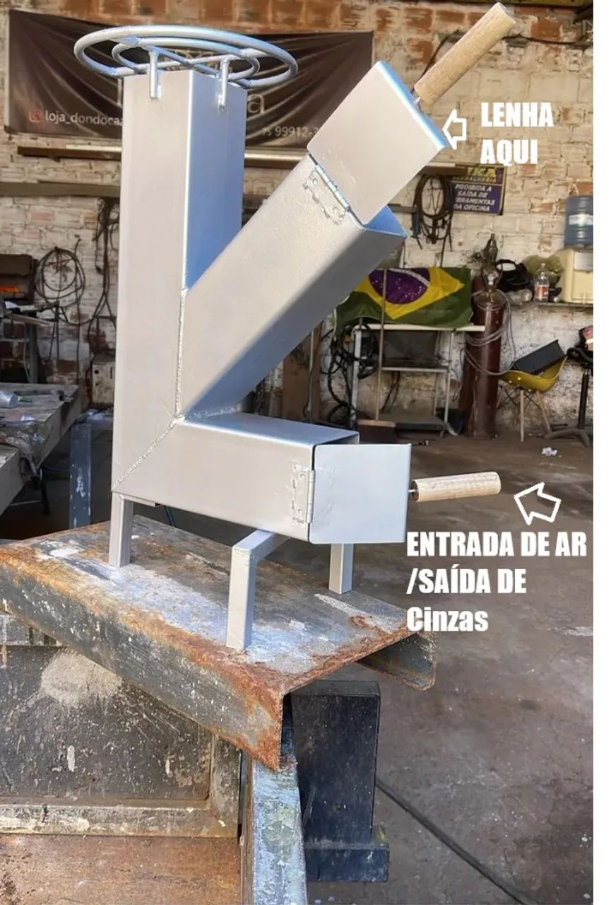 Fogareiro à lenha - Foto 4