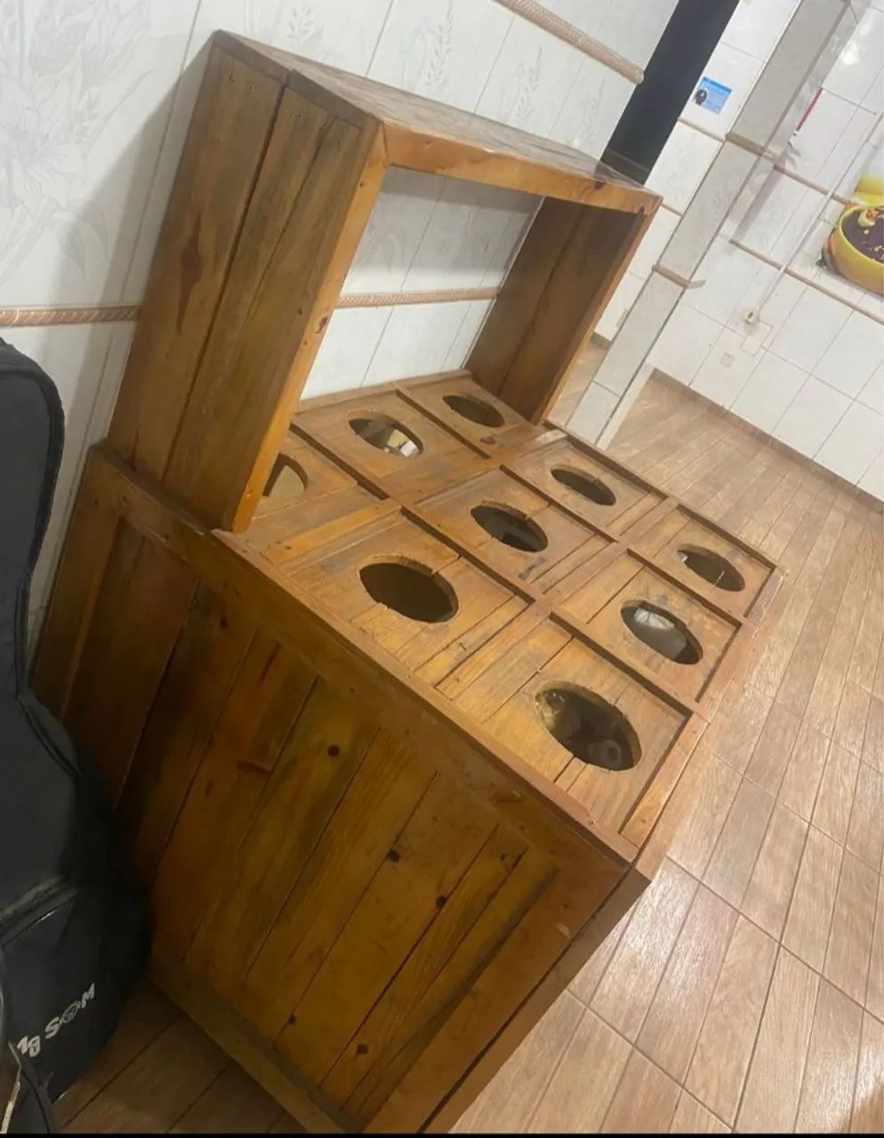 Balcão rústico para Açaiteria e Sorveteria  - Foto 3