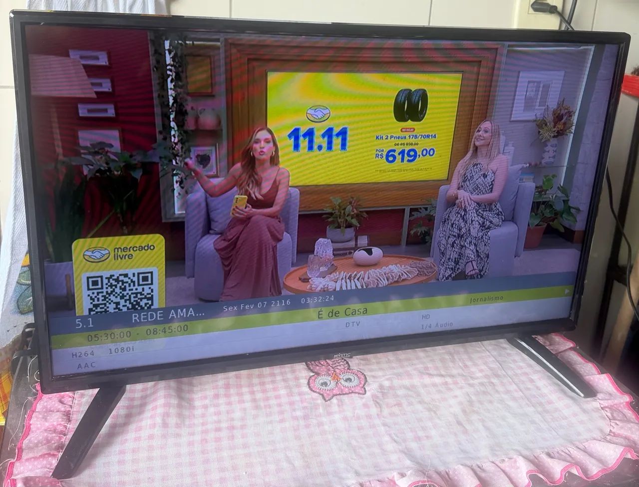 TV e MONITOR de LED 28 polegadas MYSTIC completo  - Foto 4