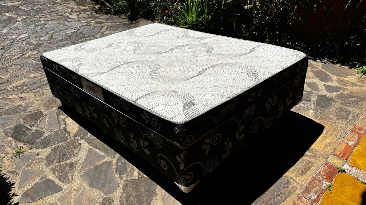 Cama box casal conjugada barata 180 - Foto 3