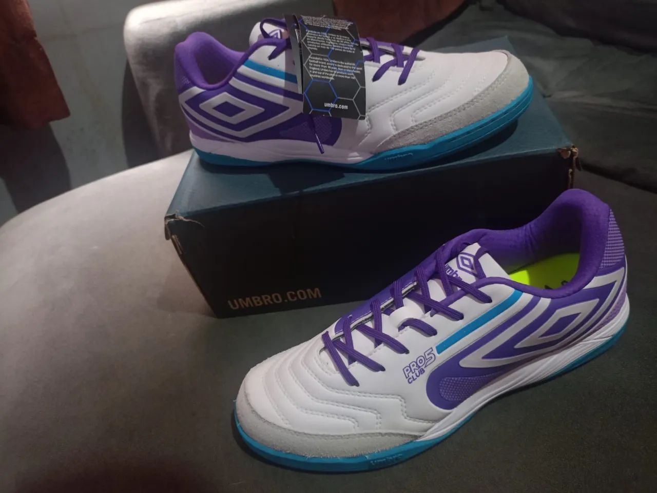 Chuteira Futsal Umbro Pro 5 Bump - Foto 2