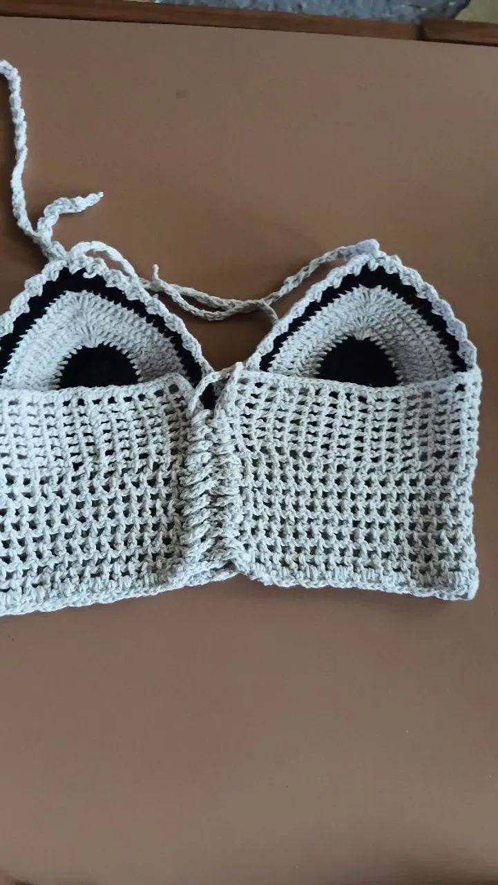 Tops em crochê  - Foto 4