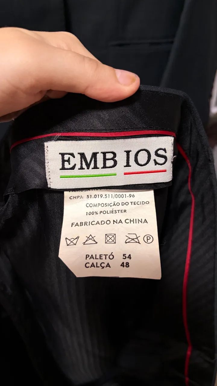 CONJUNTO TERNO E CALÇA EMBIOS  - Foto 3