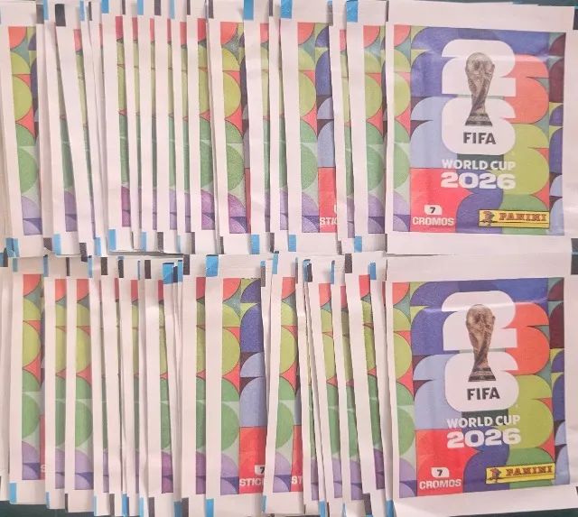 Álbum Copa 2026-México-Cnada-EUA - Capa Dura - 50 Envelopes - Foto 3
