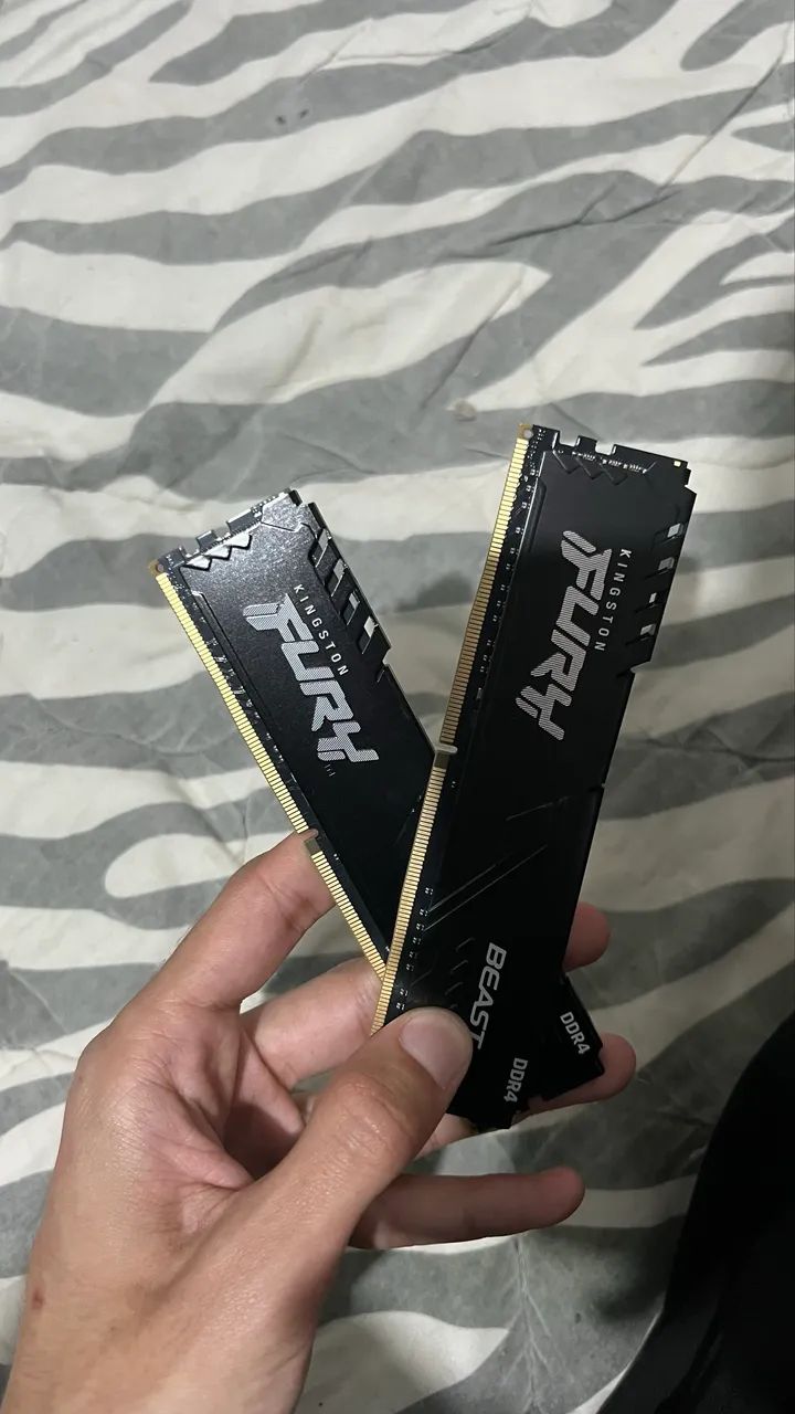 MEM ÓRIA RAM KINGSTON 3200MHZ - Foto 2