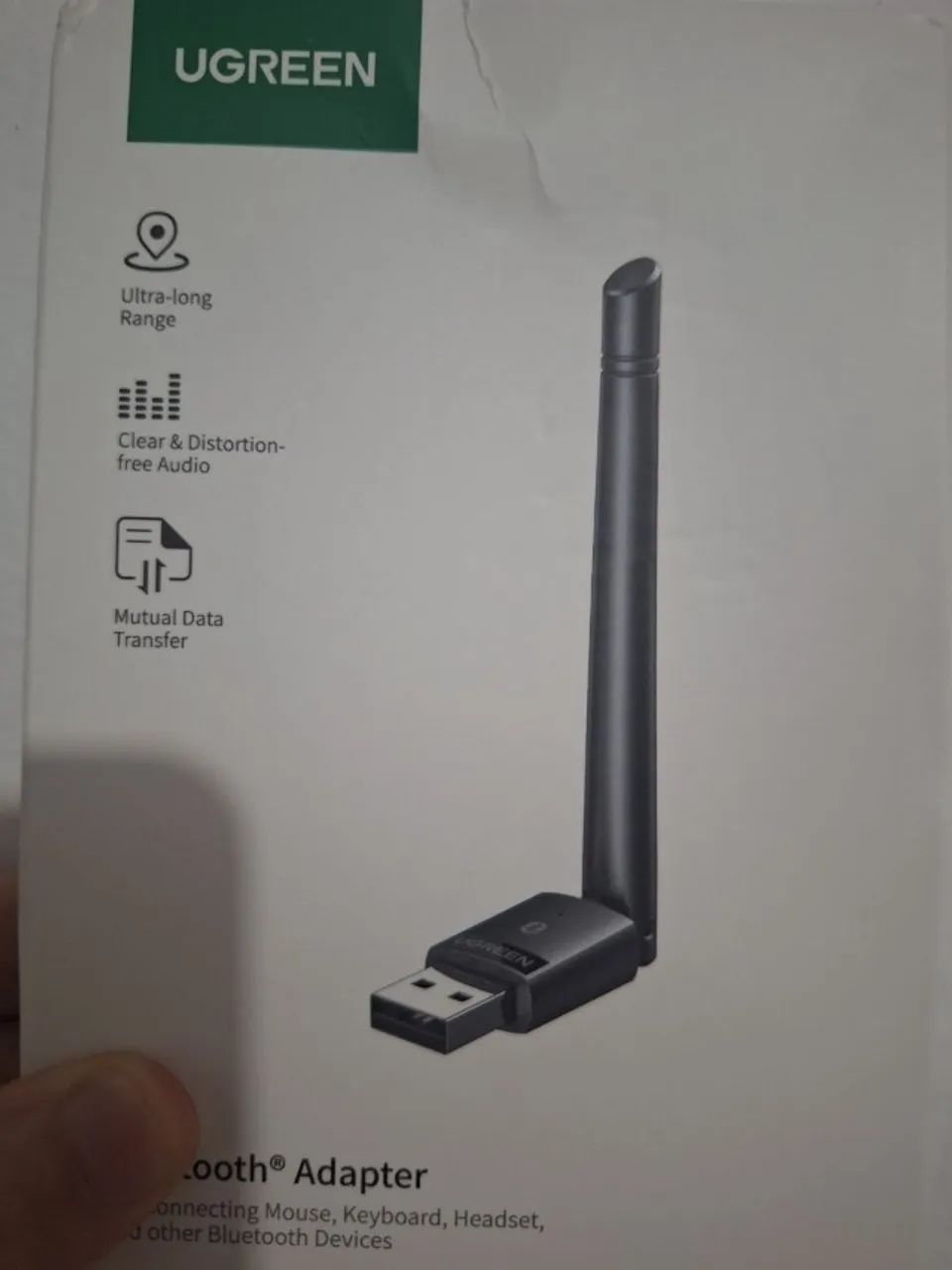 Adaptador Bluetooth Ugreen 5.4 Com Antena