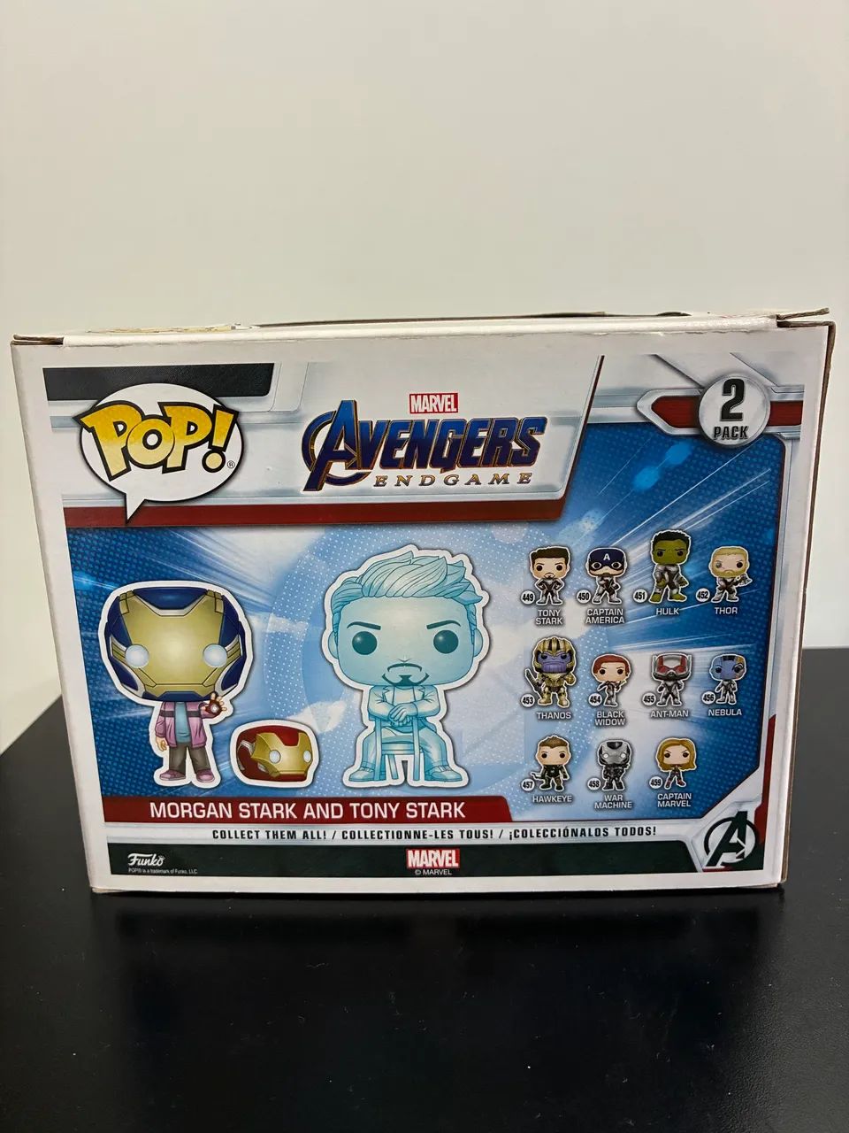 FUNKO POP MARVEL - MORGAN STARK & TONY STARK original  - Foto 2