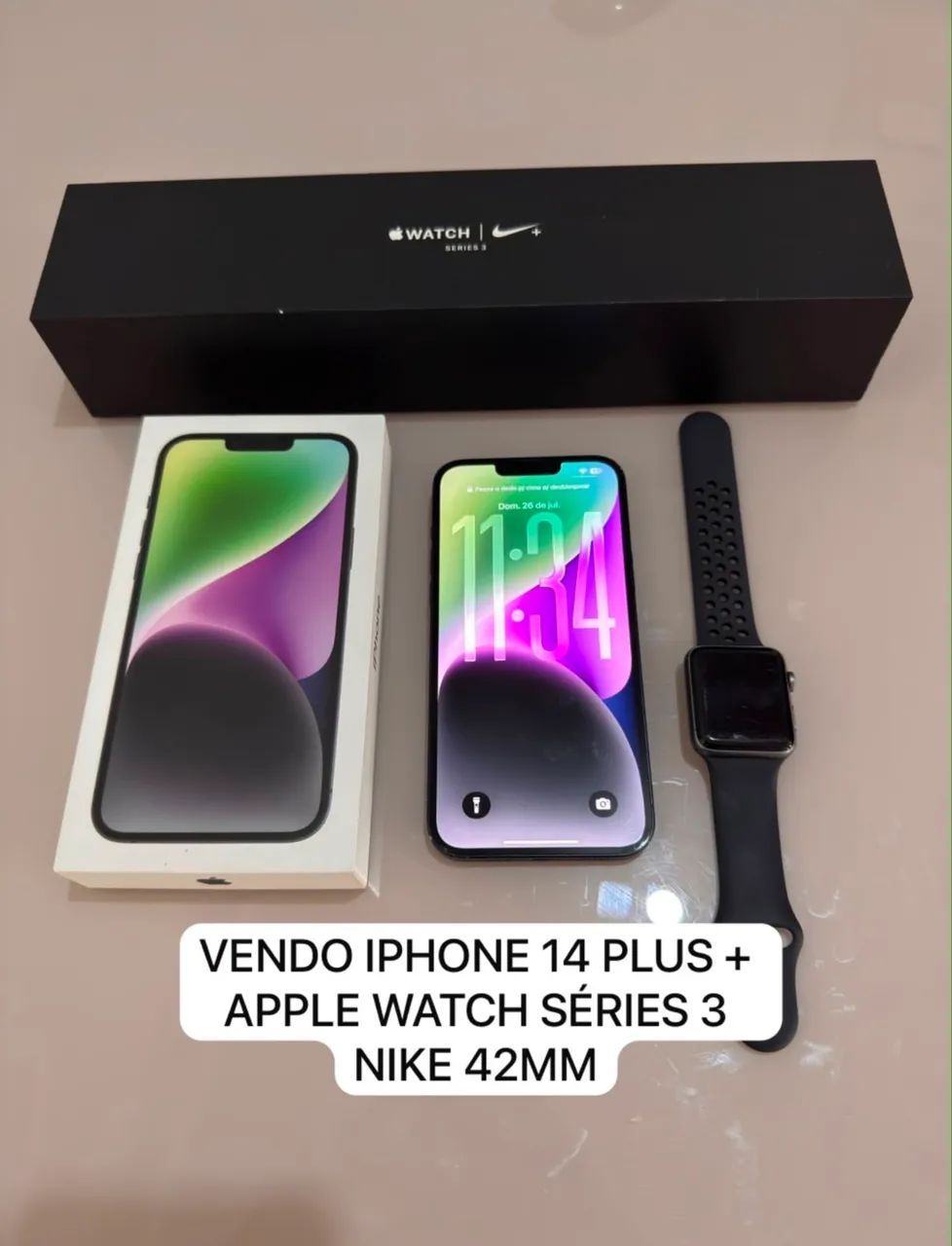 iPhone 14 Plus + Apple Watch