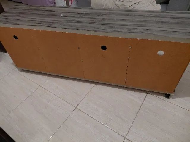 Rack para sala com rodinhas - Foto 2