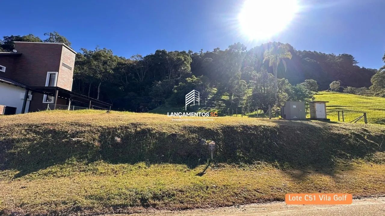 Terreno Plano, Condomínio Costa da Serra, em Rancho Queimado/SC - Foto 2