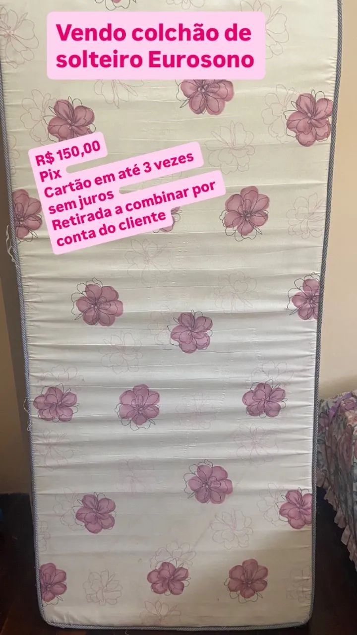 Colchão solteiro 