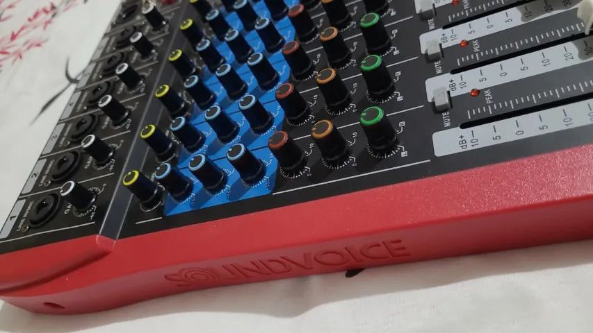 Mesa de Som Soundvoice Ms602 Max Usb Efx Interface Bluetooth - Foto 3