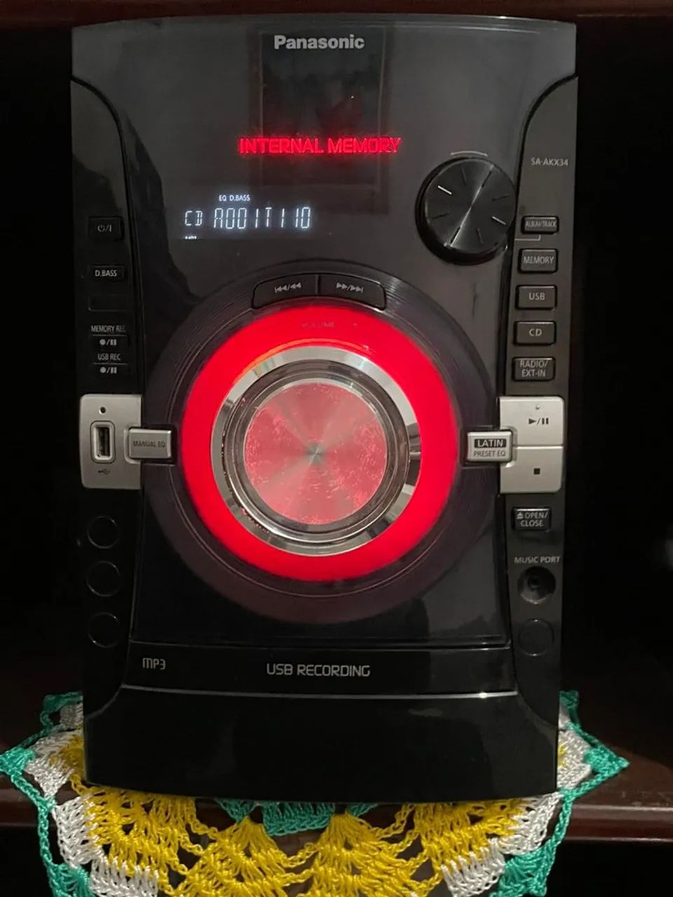 Vendo mini system Panasonic SAAKX14 - Foto 4