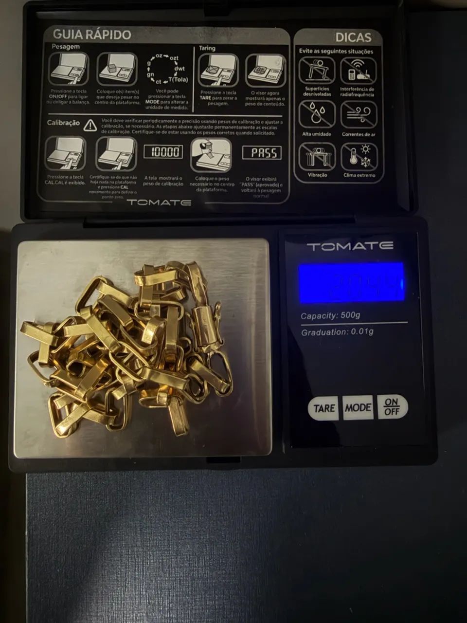 Corrente Cartier ouro 20,44 g - Foto 2