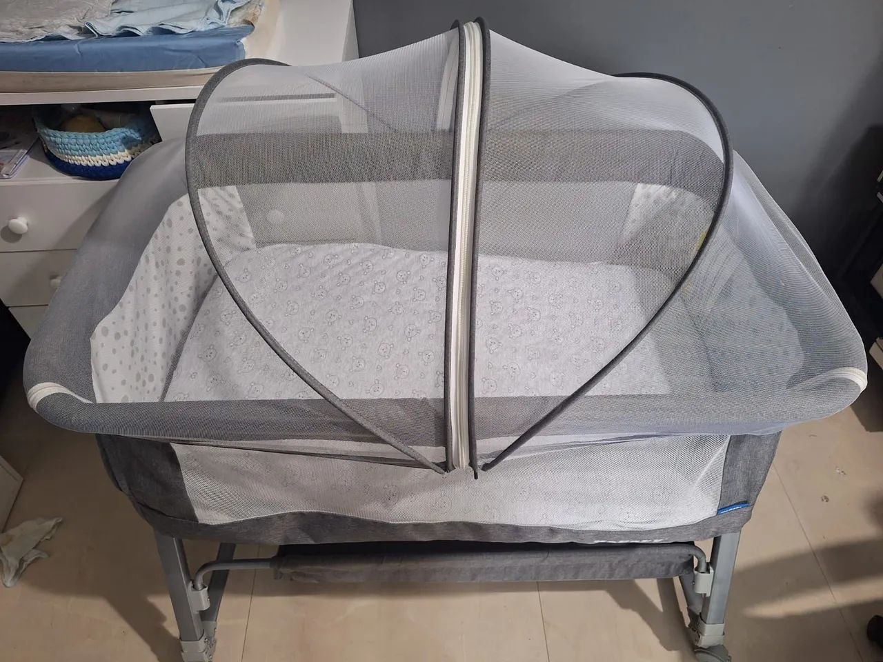Carrinho de bebe + bebe conforto + berço - Foto 3