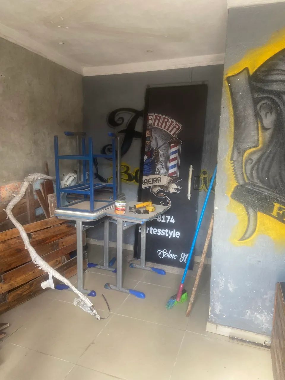 loja comercial água fria barbearia  zap *58 - Foto 2
