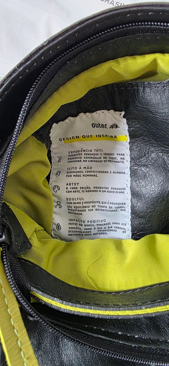 Bolsa Outer - Fedora preta - Foto 4