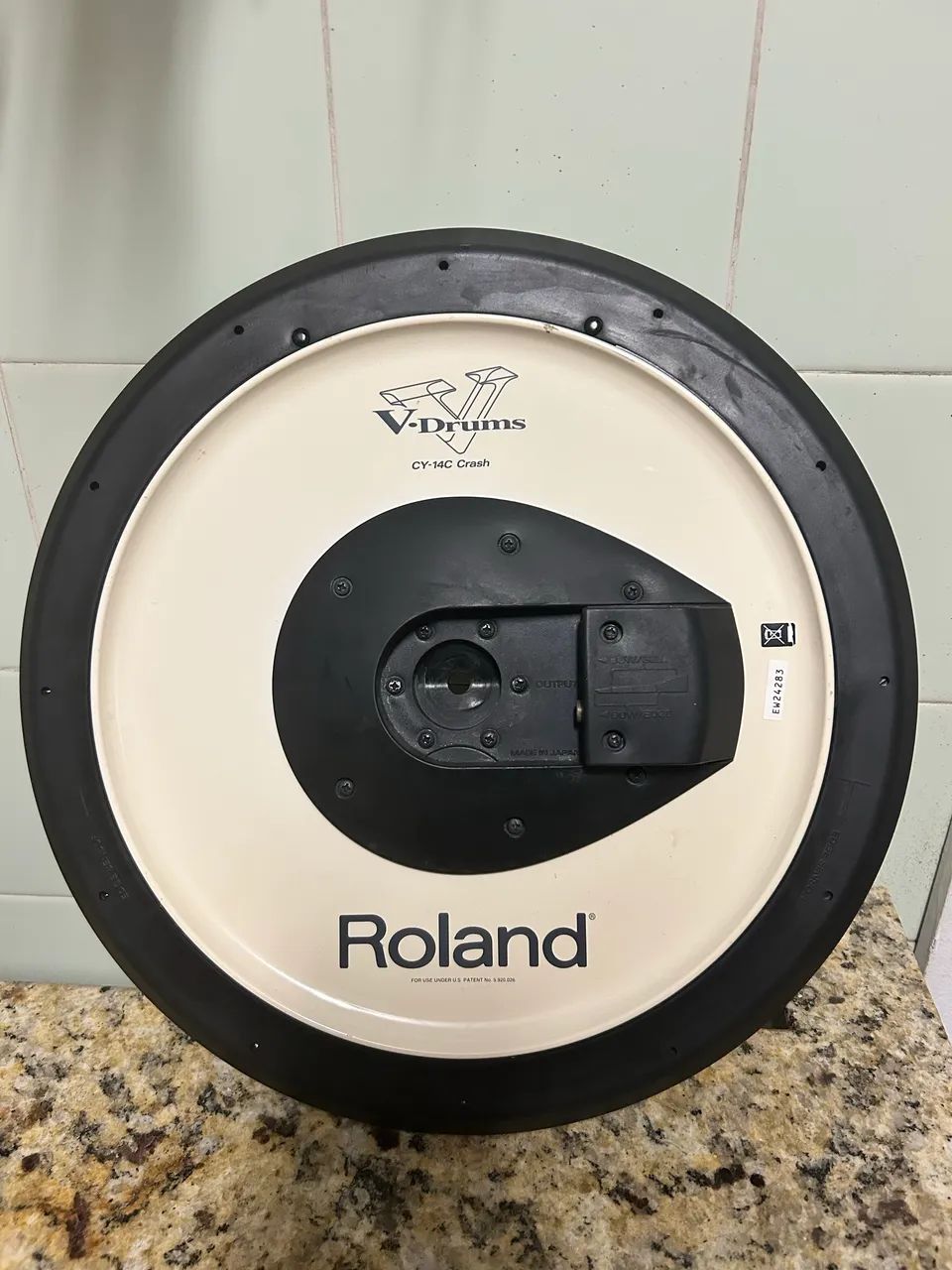 Prato Roland Cy-14C crash dual zone - Instrumentos musicais