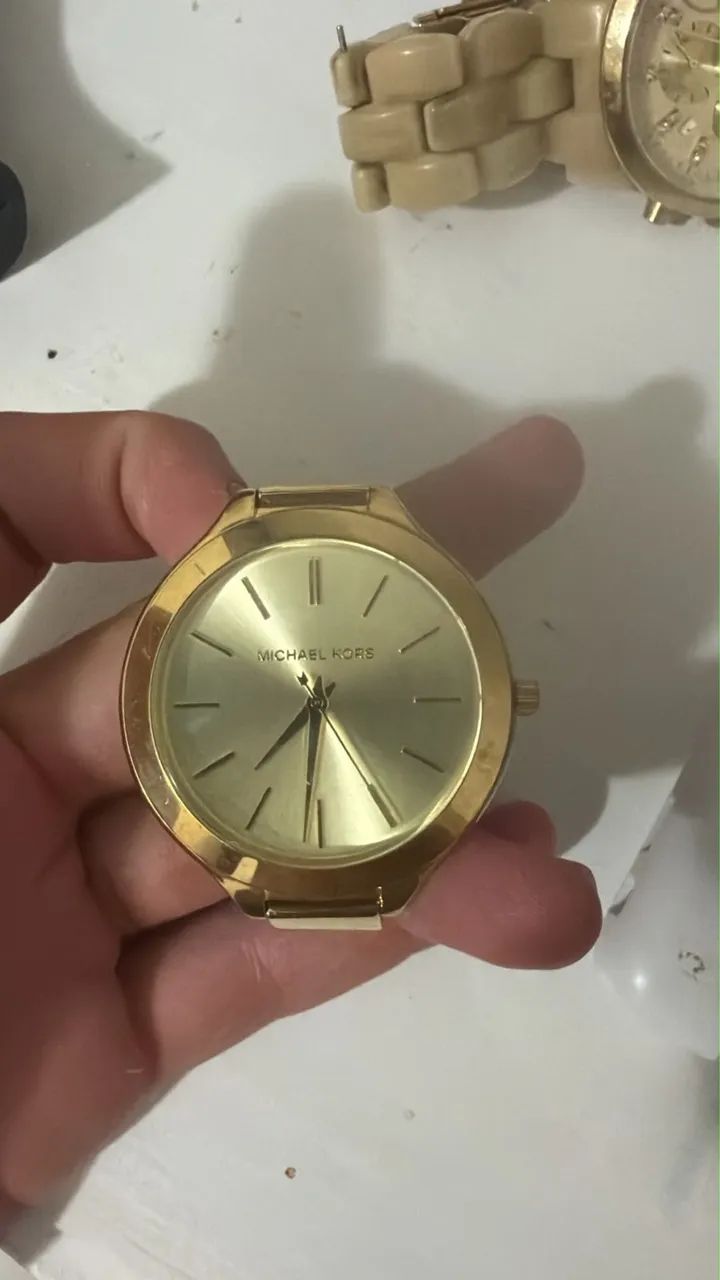 Relógio Michael Kors Dourado - Foto 2